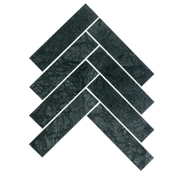 2x8 Inch Herringbone Mabrle Mosaic