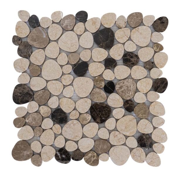 Irregular Shape 12"*12" Marble Mosaic Tile - Image 6