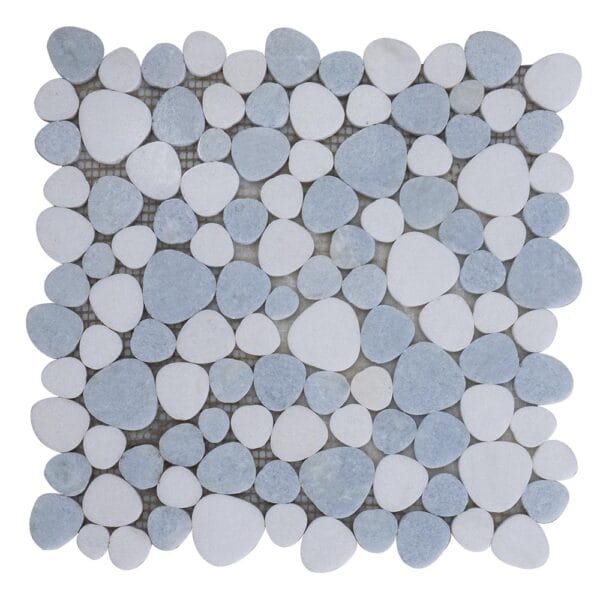 Irregular Shape 12"*12" Marble Mosaic Tile - Image 4