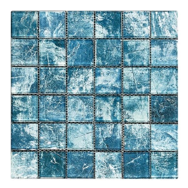 Teal Glass Mosaic Tiles - Add a Touch of Elegance to Your Space